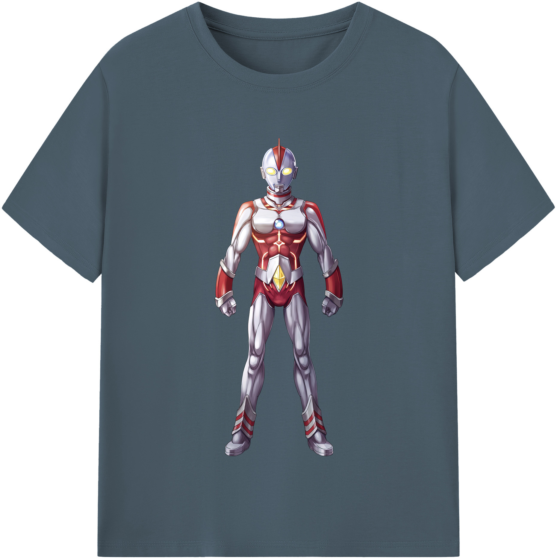 （画像用） ウルトラマン Ultraman 綿100％半袖Tシャツ（フロントプリント）